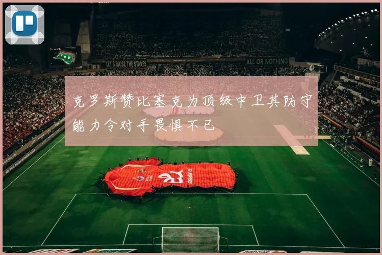 克罗斯赞比塞克为顶级中卫其防守能力令对手畏惧不已